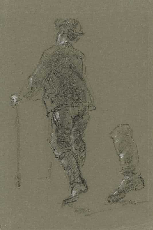 Schlittschuhläufer und Stiefel as a canvas print