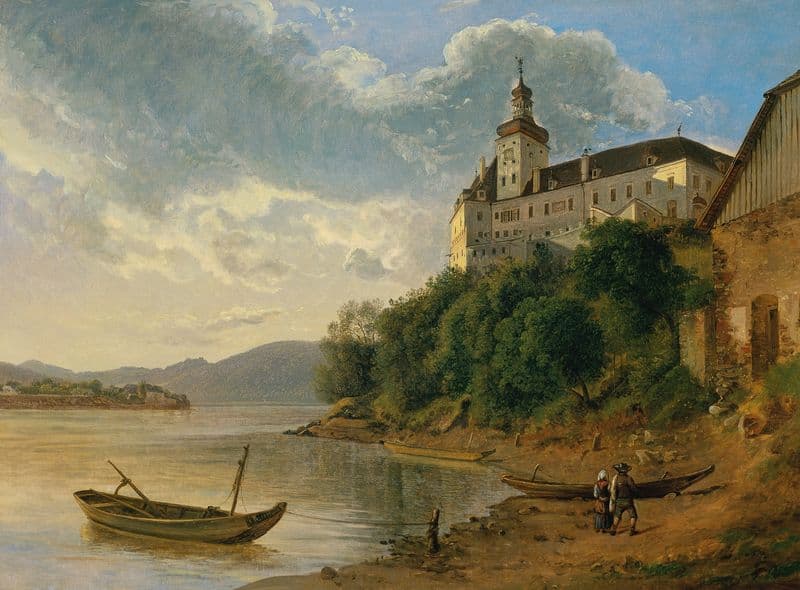 Schloss Persenbeug as a canvas print