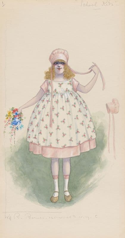 School Kid-1 (1922 - 1923) as a canvas print