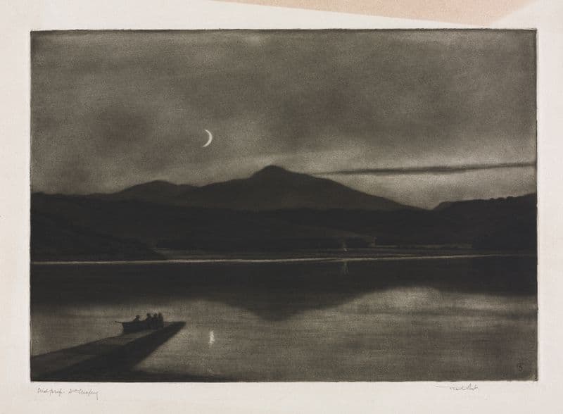 Screel Hill and Urr Water from Kypford as a canvas print