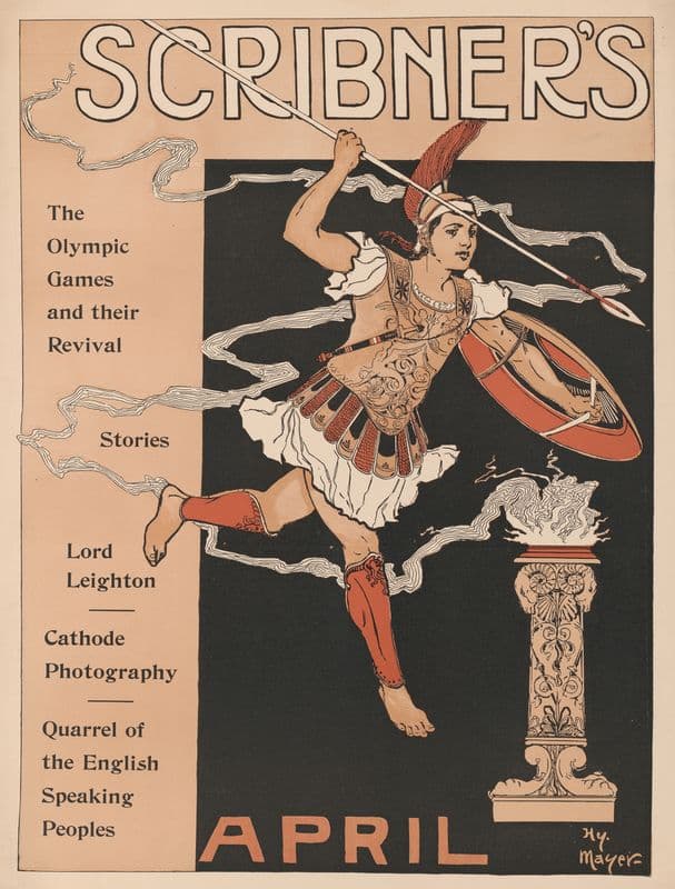 Scribner’s April as a canvas print
