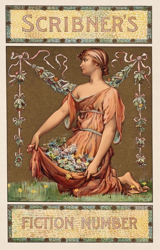 Scribner’s fiction number (ca. 1890–1920) as a canvas print