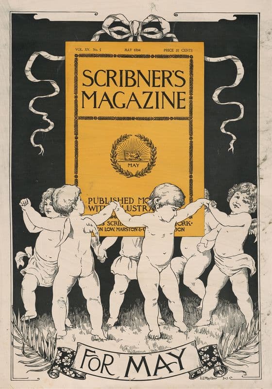 Scribner’s magazine for May 1894 as a canvas print