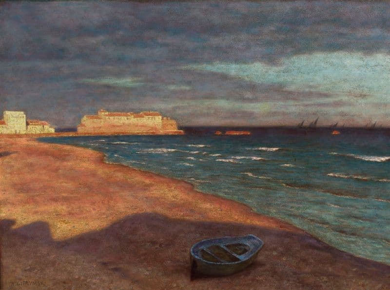 Sea as a canvas print