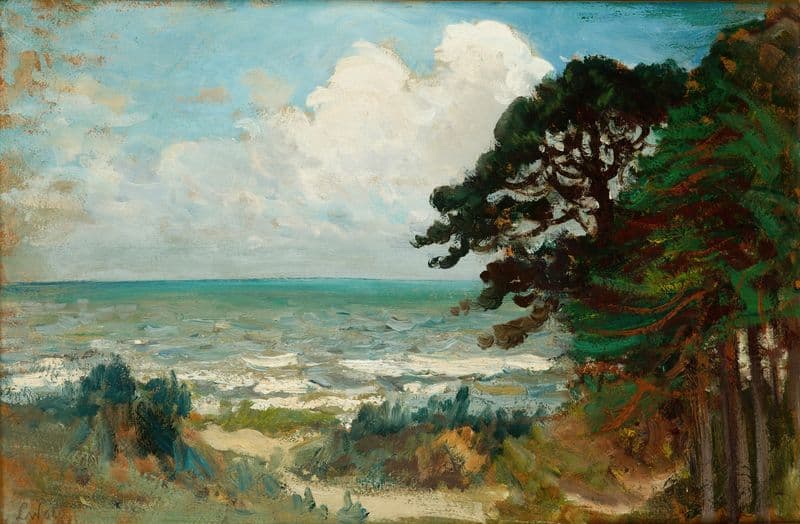 Sea at Połąga V as a canvas print