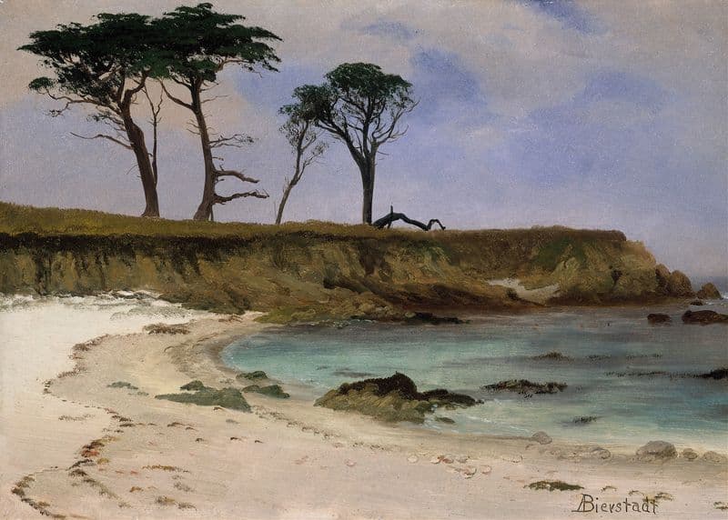 Sea Cove (ca. 1880–90) as a canvas print