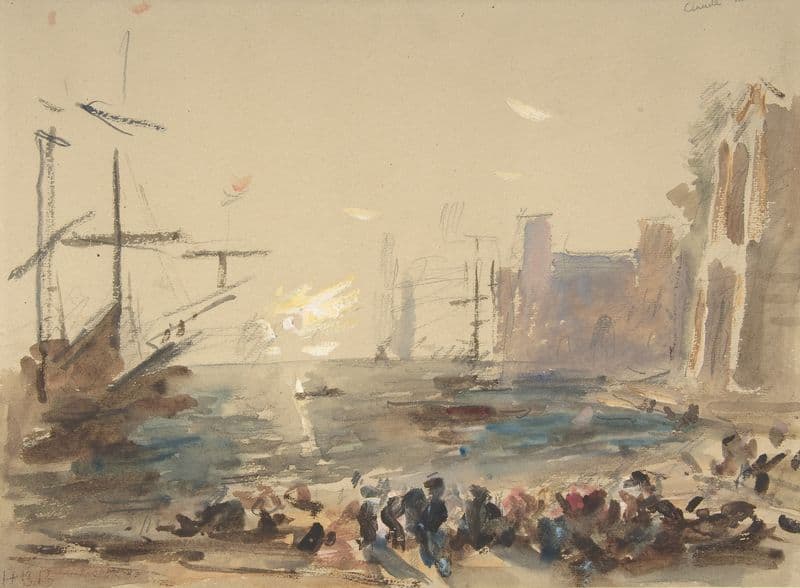 Seascape (1840–1906) as a canvas print