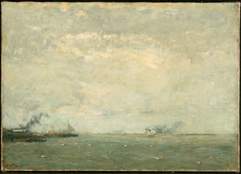 Seascape as a canvas print