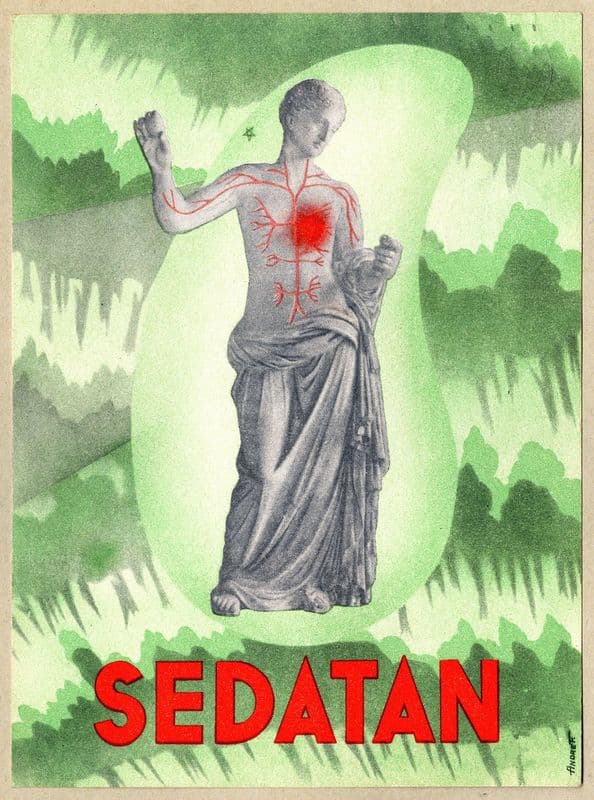 Sedatan (1910-1950) as a canvas print