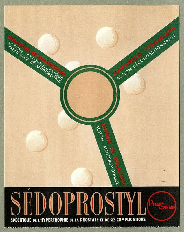 Sédoprostyl (1910-1950) as a canvas print