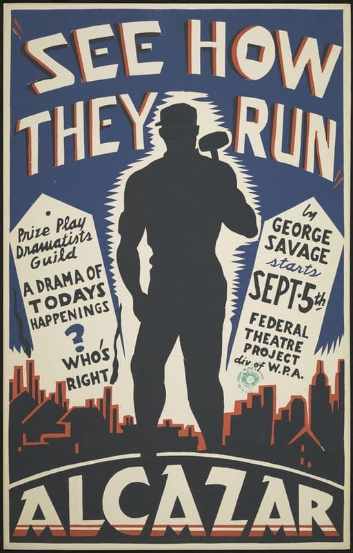 See How They Run (1934-1943) as a canvas print