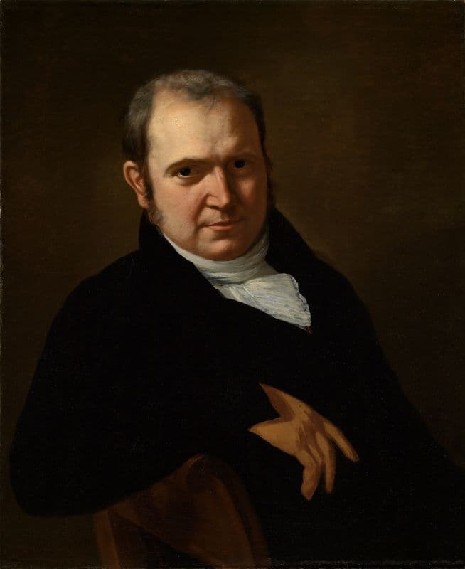 Selbstbildnis (ca 1800) as a canvas print