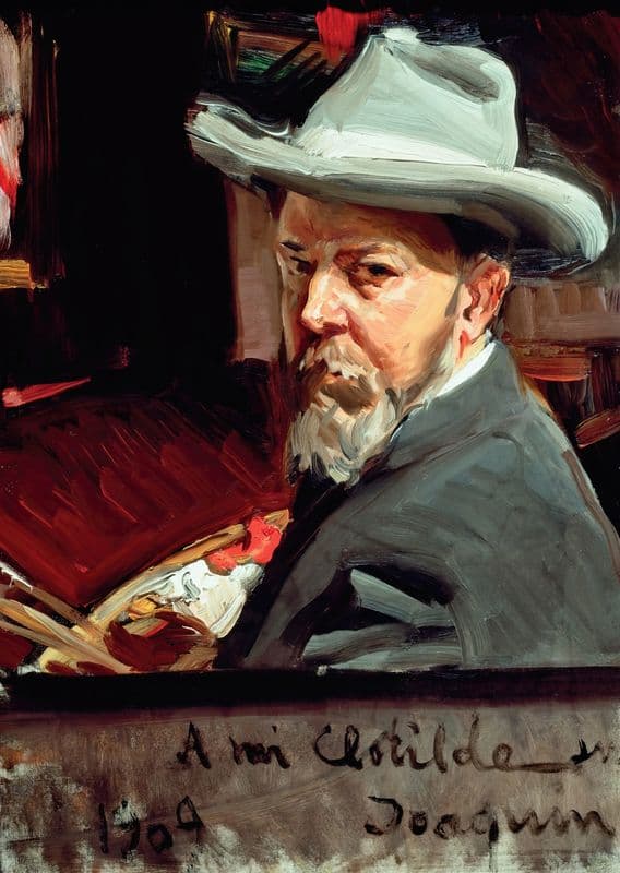 Self Portrait as a canvas print