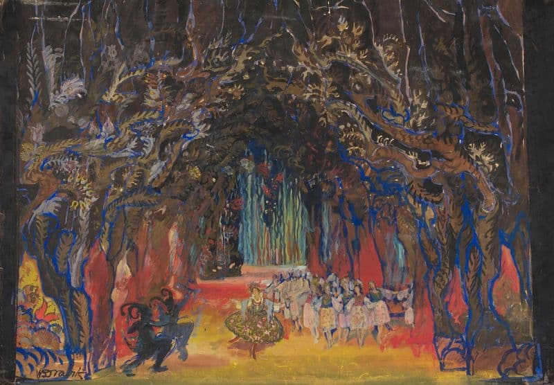 Set design (1920 - 1933) as a canvas print