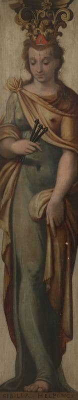 Sibyl from Hellespont as a canvas print