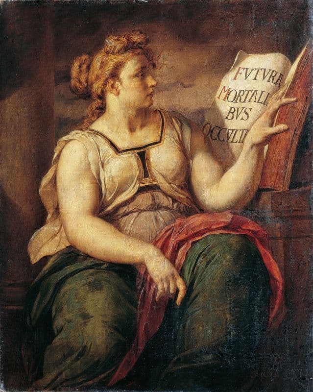 Sibylle as a canvas print