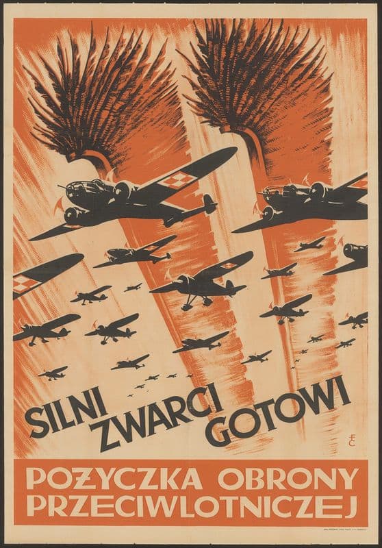 Silni, zwarci, gotowi ; Pożyczka Obrony Przeciwlotniczej as a canvas print