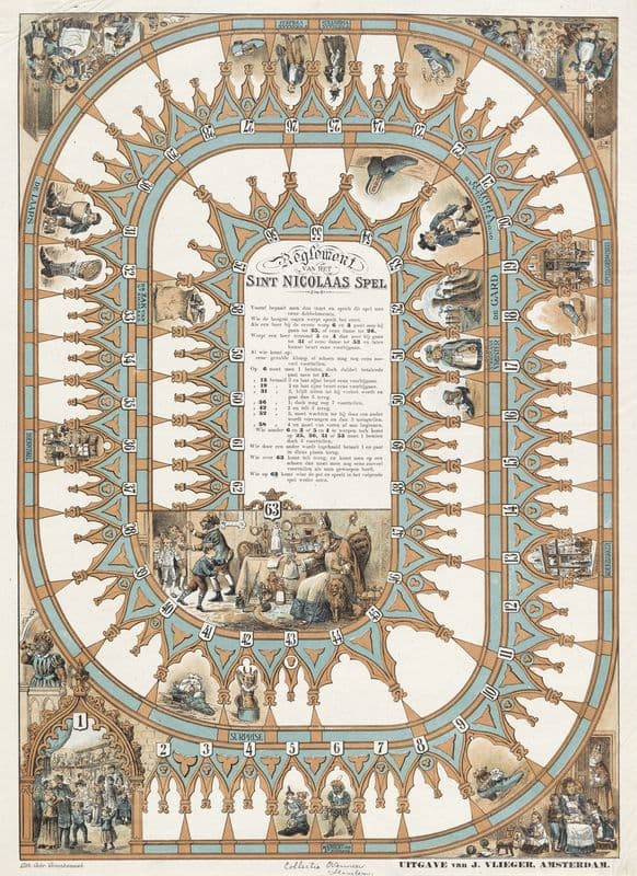 Sint-Nicolaasspel as a canvas print