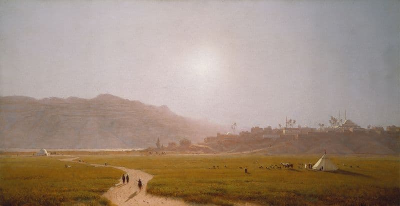 Siout,Egypt as a canvas print