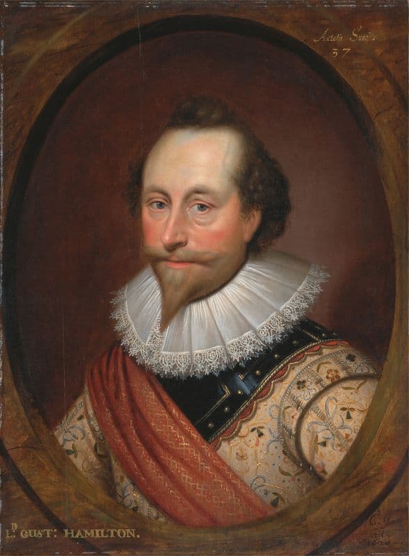 Sir Alexander Temple as a canvas print