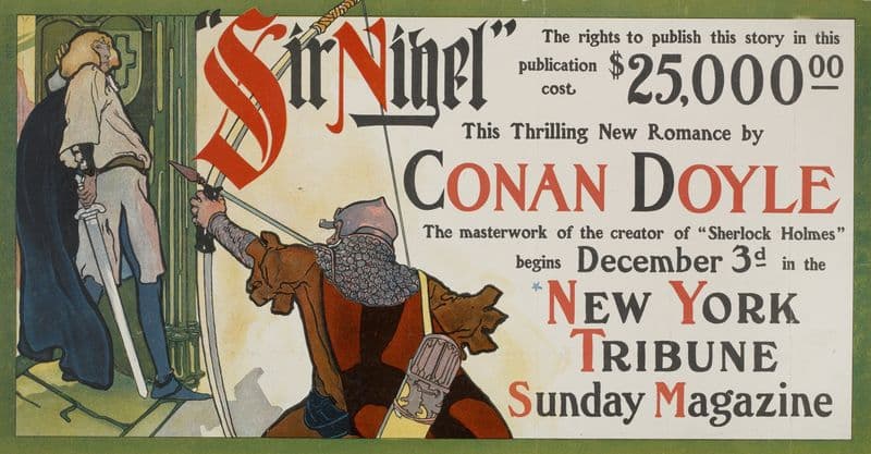 Sir Nigel. (1895-1911) as a canvas print