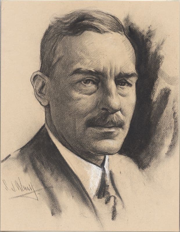 Sir Ronald Charles Lindsay (c. 1930) as a canvas print