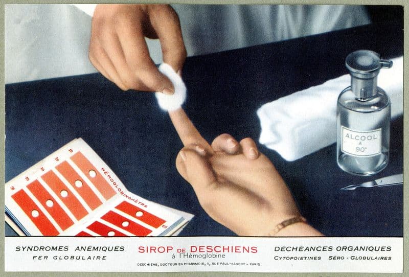Sirop de Deschiens (1910-1950) as a canvas print
