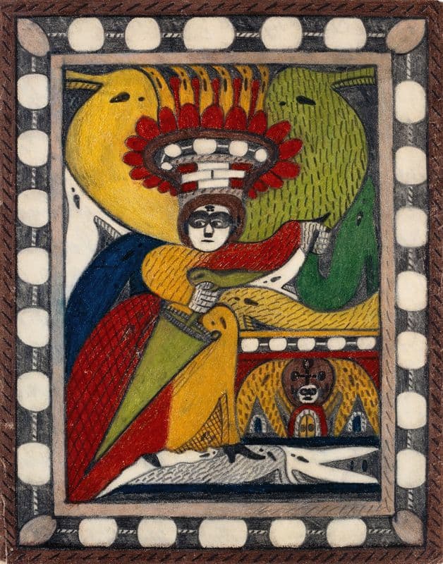 Skt. Adolf=Thron,=Alpa=Roosali as a canvas print