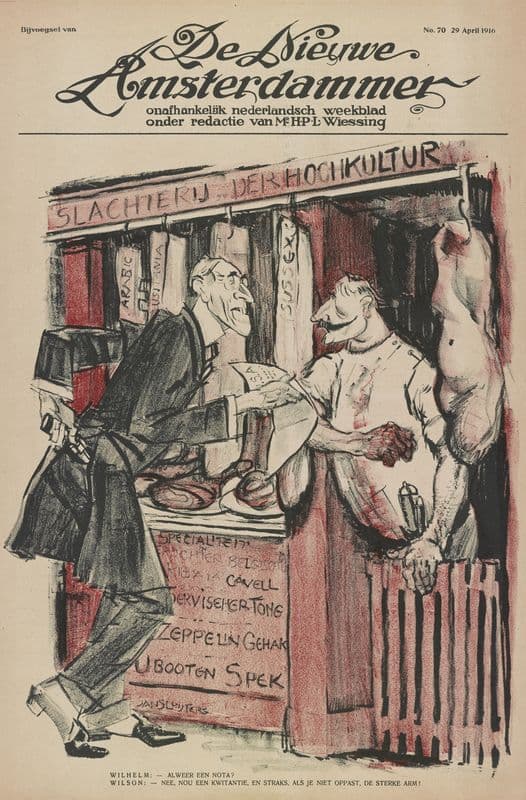 Slachterij der hochkultur as a canvas print