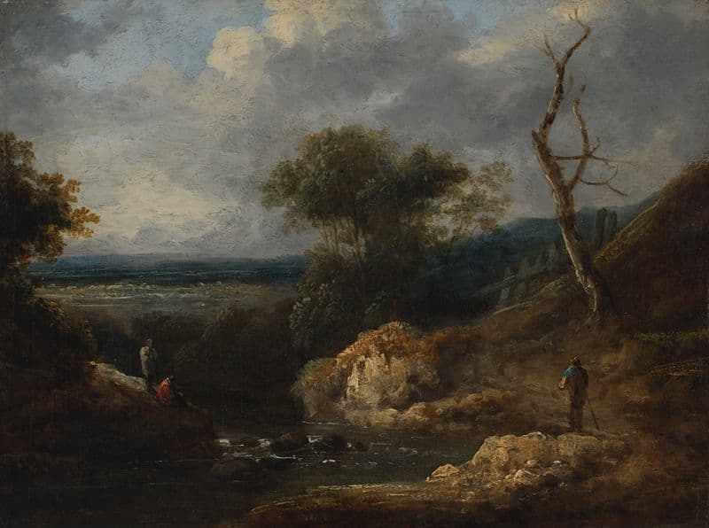 Small Landscape as a canvas print