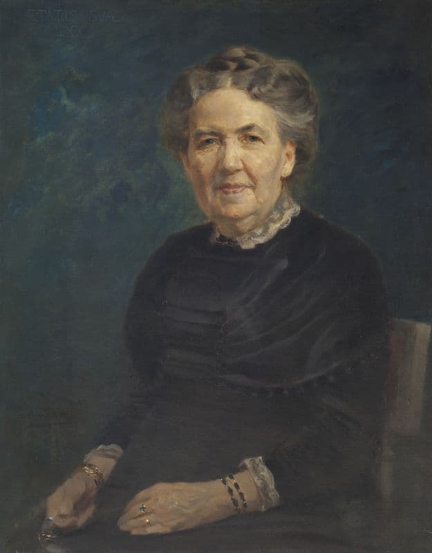 Sofia Lovisa Gumælius, 1840-1915, managing director, businesswoman as a canvas print