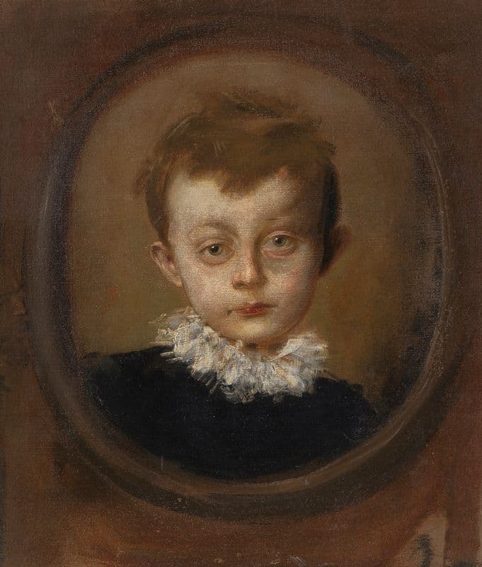 Sohn des Schauspielers Konrad Dreher as a canvas print