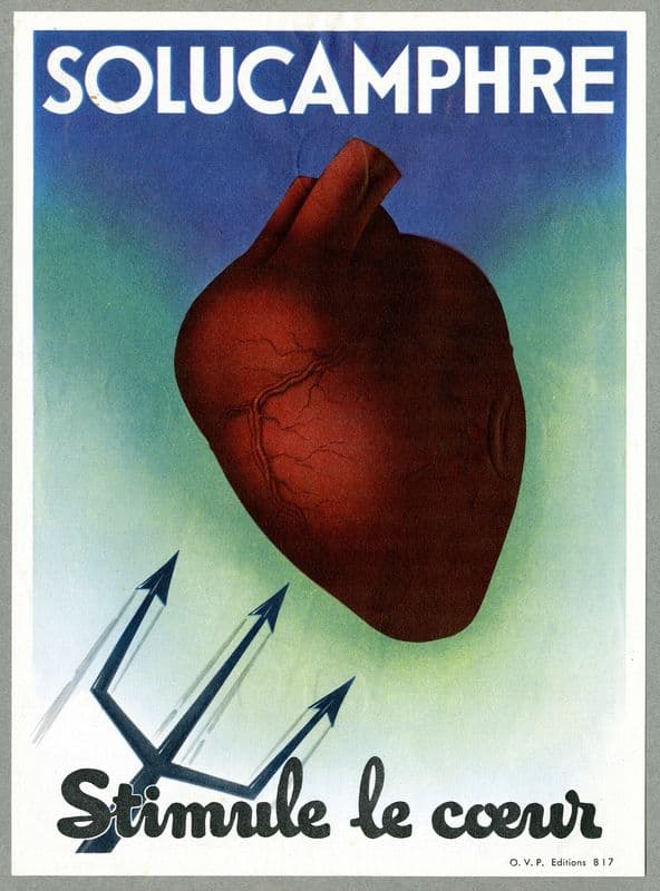 Solucamphre (1910-1950) as a canvas print