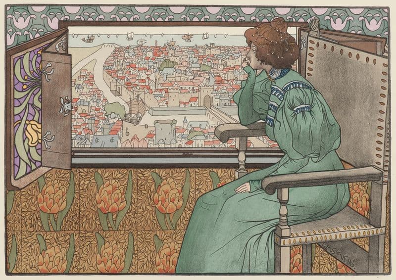 Solveig (ca. 1897) as a canvas print