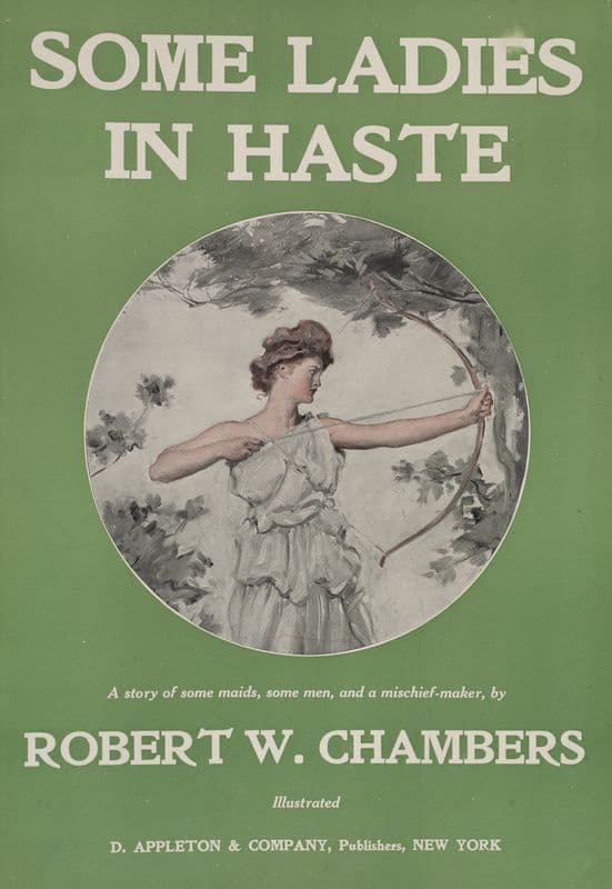 Some ladies in haste (1895-1911) as a canvas print