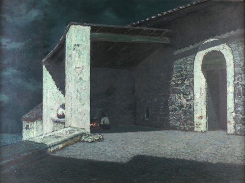 Sommernacht as a canvas print