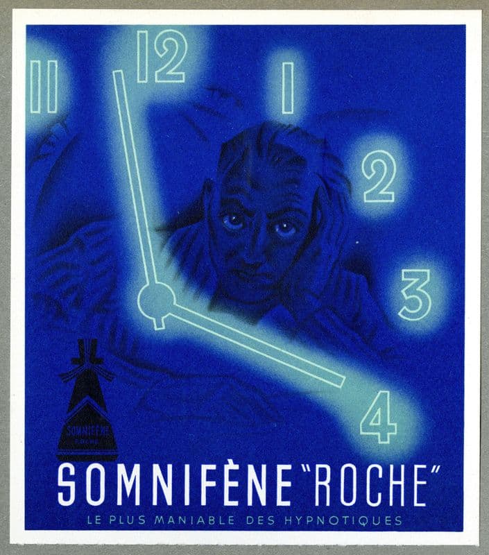 Somnifène Roche (1910-1950) as a canvas print