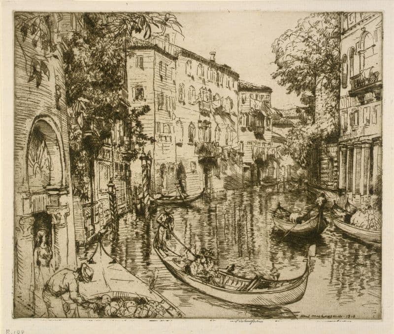 Song from Venice no. 2 as a canvas print