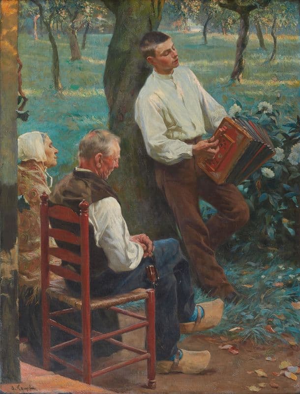 Sonntag Nachmittag as a canvas print