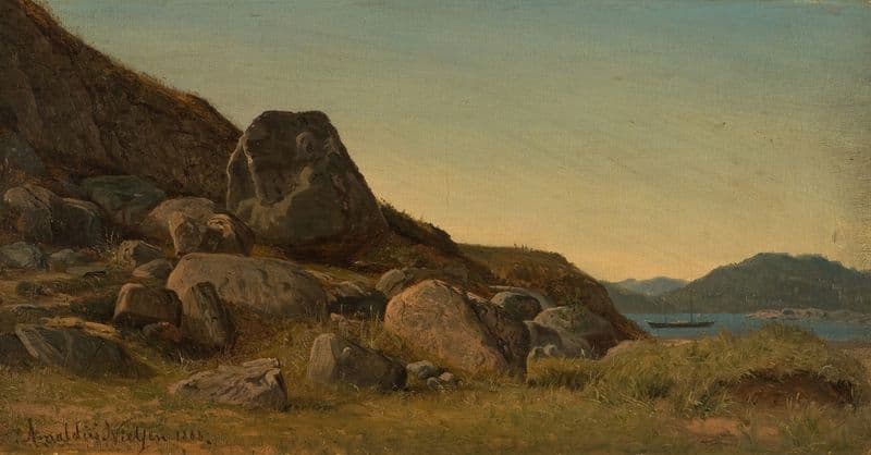 Sørlandsk landskap as a canvas print