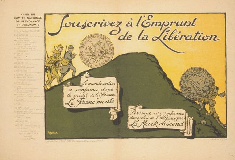 Souscrivez á l’Emprunt de la Libération as a canvas print