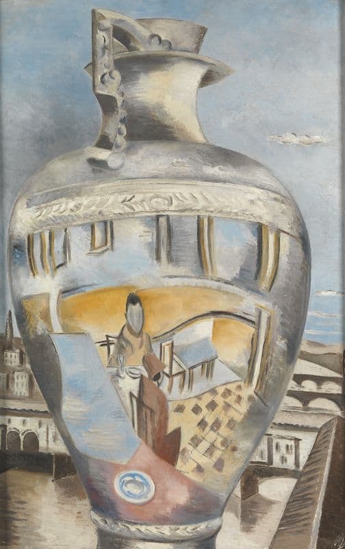 Souvenir of Florence as a canvas print