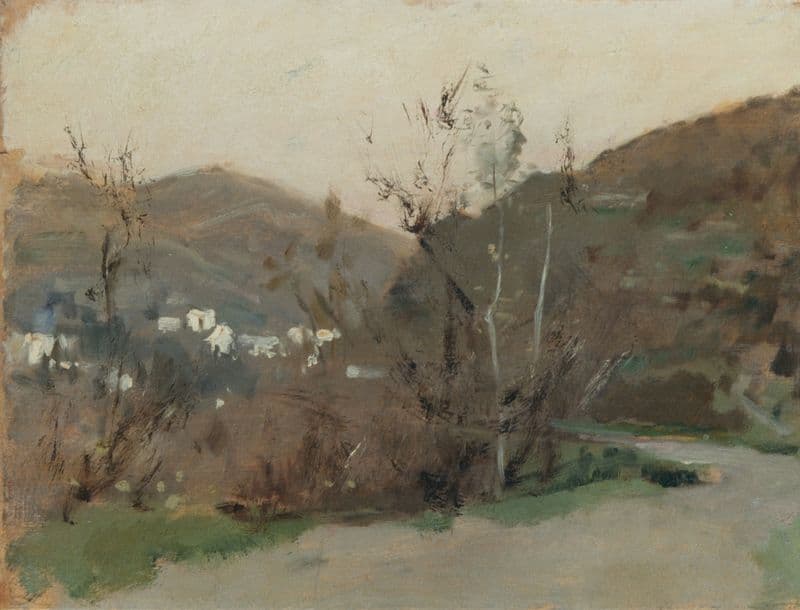 Spanish Landscape (between 1879 and 1880) as a canvas print