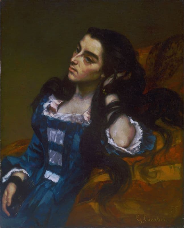 Spanish Woman as a canvas print