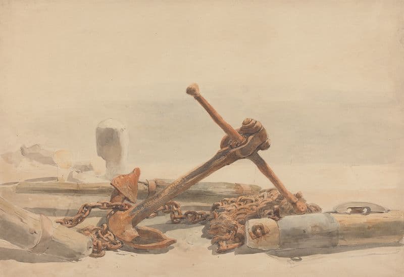 Spar and Anchor as a canvas print