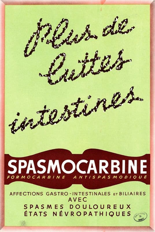 Spasmocarbine (1910-1950) as a canvas print