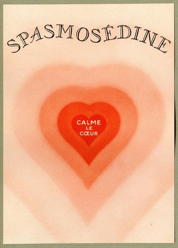 Spasmosédine (1910-1950) as a canvas print