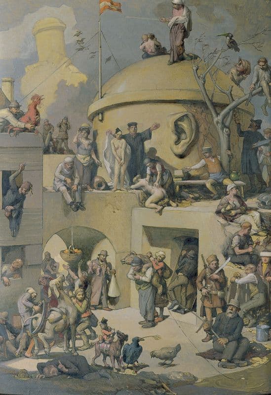 Sprichwörter as a canvas print