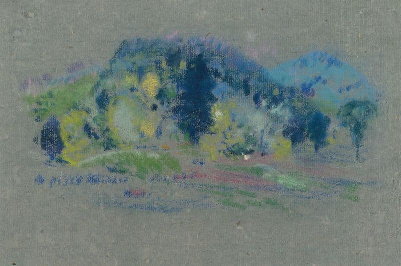 Spring Landscape as a canvas print