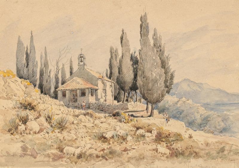 St Anna an der Straße nach Trebinje as a canvas print